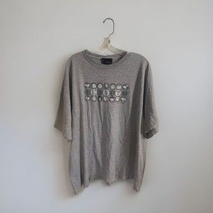 Vintage 90's Peanuts Gang Cotton Print T-Shirt